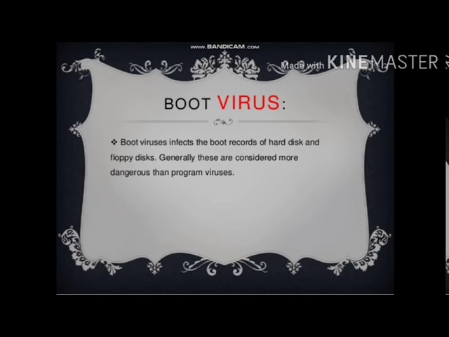 XII-TYPOGRAPHY & COMPUTER APPLICATION,  CHAPTER-6, COMPUTER VIRUSES