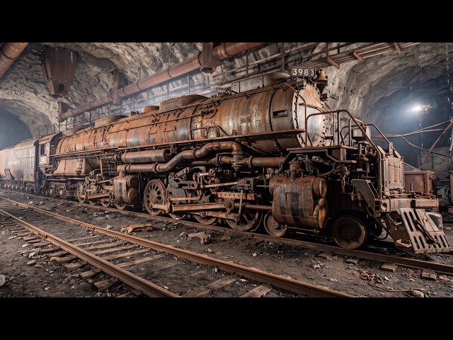 Trapped in a Collapsed Coal Mine: Full Restoration of the 500-Ton Union Pacific 3985