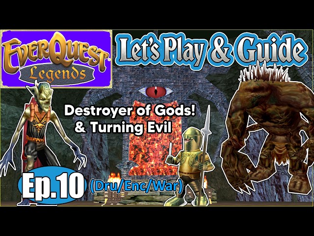 EverQuest Legends | Let's Play & Guide Ep.10 | D2 Cazic & Innoruuk! And turning evil, Mwahaha!