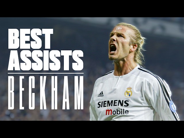 ¡Las MEJORES asistencias de BECKHAM! | Real Madrid