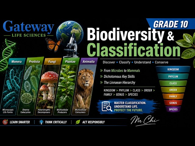 Grade 10 Biodiversity & Classification