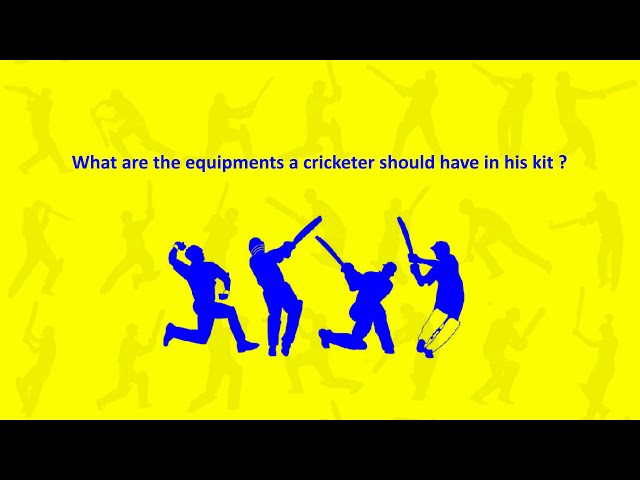 Cricket Necessaries