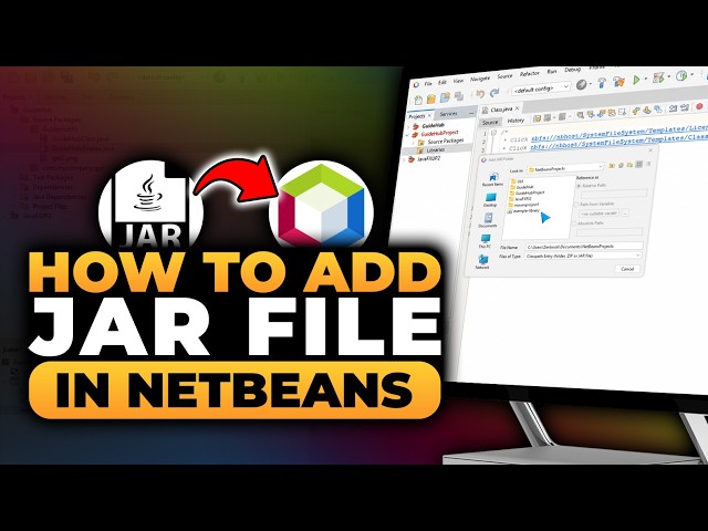 How To Add JAR File in NetBeans (𝟮𝟬𝟮𝟲) | 100% WORKS | NO Yapping, To The Point! | FAST & EASY