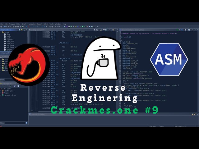 Reverse Engineering from Scratch |  3 Crackmes Solved with Ghidra