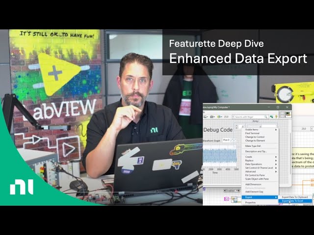 NI LabVIEW 2025 Q3 – Enhanced Data Export