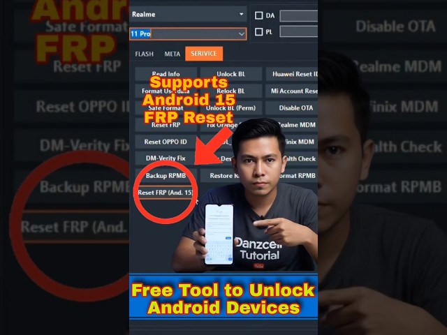 Android 15 FRP Remove Free Tool | BFT Tool New Version #unlocktool #BFT #shorts