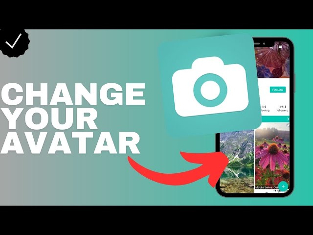 How to change your avatar in the Foap app?