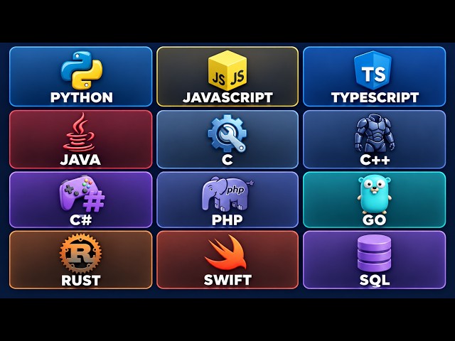 Every Programming Language Explained in Only 18 Minutes!