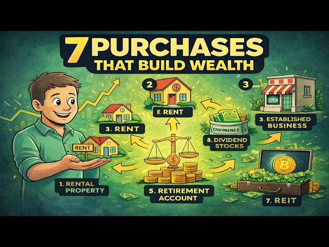 7 Purchases That Build Wealth #wealthbuilding  #finance #passiveincome