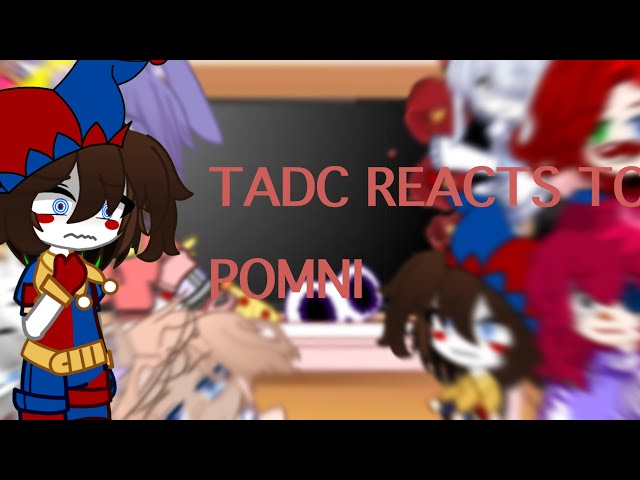 The amazing digital circus ( TADC) reacts to pomni // pt.1//  #TADC #pomnitadc #jax #ragatha