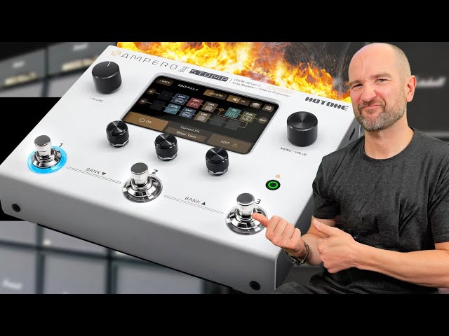 Hotone Ampero II STOMP – First Impressions & Preset Demo!