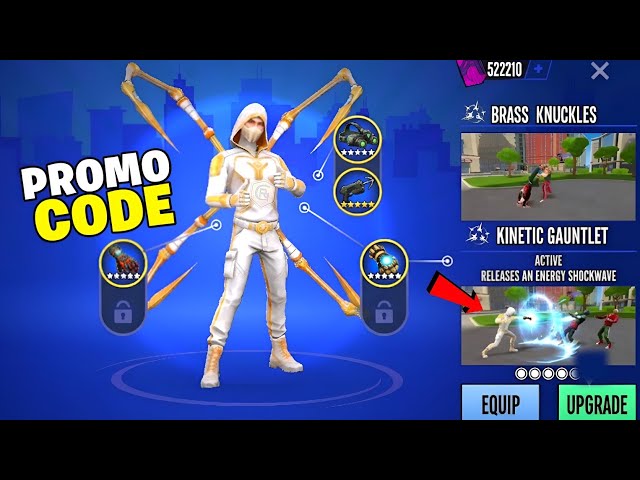 Spider Fighter 3 White Spider Man Promo Code