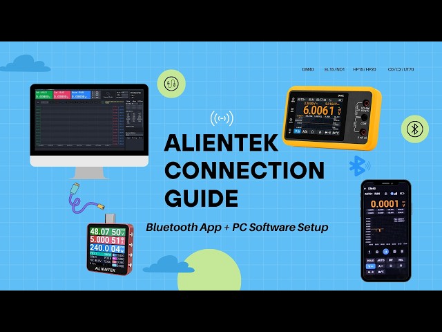 How to Connect ALIENTEK Devices to Bluetooth App & PC Software | Setup Guide #Alientek