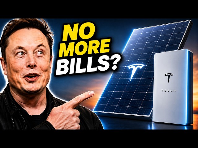 Elon Musk's NEW $0.22/Watt Tesla Solar Panel ENDS Electricity Bills FOREVER