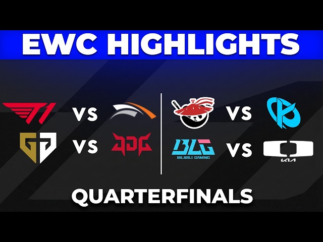 EWC 2026 ALL GAMES Highlights | Quarterfinals