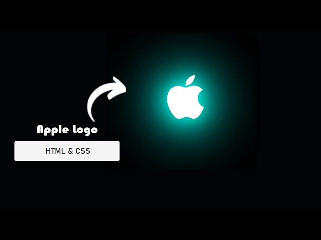 Create apple logo using CSS and HTML | CSS animation