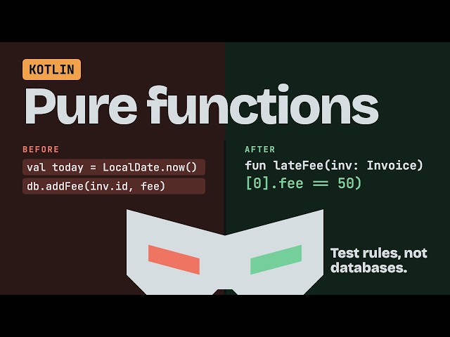 Pure Functions in Kotlin: Test Logic Without a Database