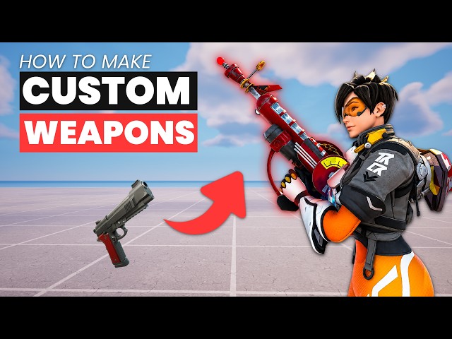 HOW TO MAKE CUSTOM WEAPONS IN UEFN [NO VERSE] - UPDATE 41.00