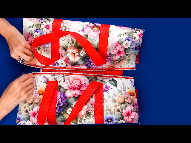 ⭐ This Zipper Bag Is So Easy to Make! | Sewing Tutorial (Part #198)