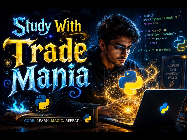Python Magic You Didn't Know Existed!  Learn Like a Pro | Study With Trade Mania #Python #Tech