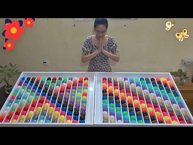 🎧 ASMR + Puzzle + Colors = Pure Satisfaction 🌈 | Sorting Game 🟡🟣