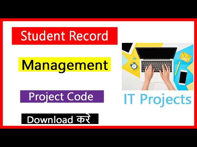 How to Download Student Record Management Project code 2020 !! Student management system download