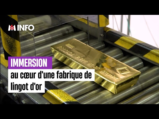 Immersion: Inside a gold ingot factory
