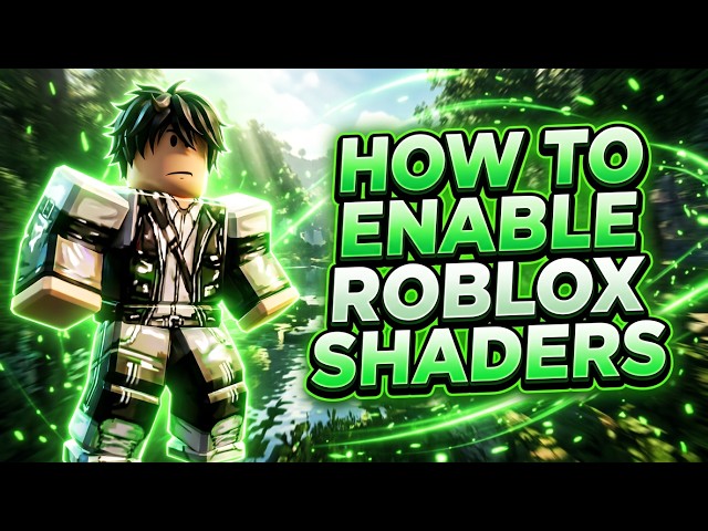How To Enable Roblox SHADERS 2026 | Best Graphics Guide 📈