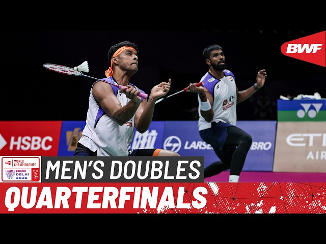 BWF World Championships 2026 | Rankireddy/Shetty (IND) [5] vs Liang/Wang (CHN) [3] | QF