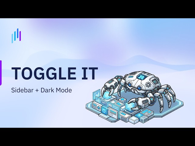 Sviluppo Front End in Rust: Leptos e TailwindCSS | Sidebar e Dark Mode con Leptos Use | Ep. 13