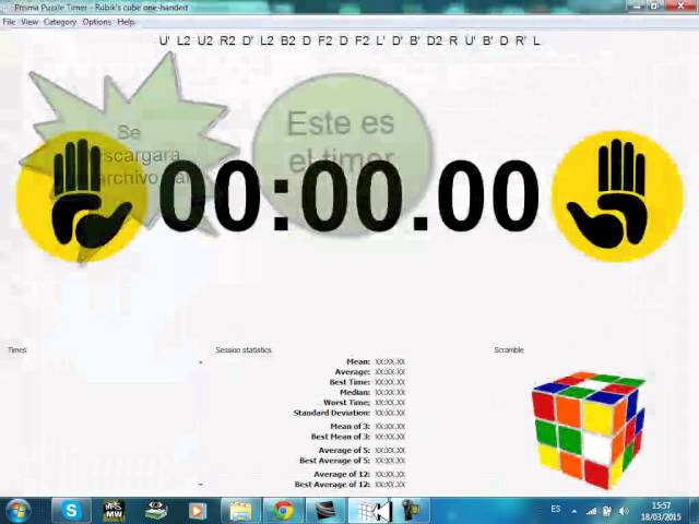Descargar e Instalar Prisma Puzzle Timer (Cronometro de Speddcubing