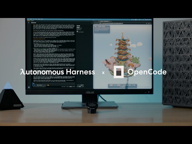 Say the task out loud, OpenCode runs it on GLM 5.3 Flash | Autonomous Harness