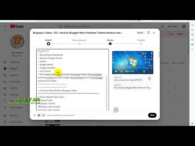 How To Off-Line SEO Optimized Video and Video Upload Rank on YouTube {YT Video SEO} Tricks 09