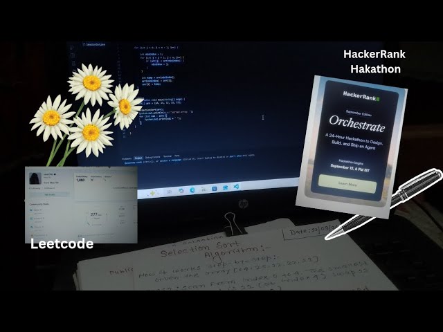 29/100 || Today I attended the HackerRank Hackathon