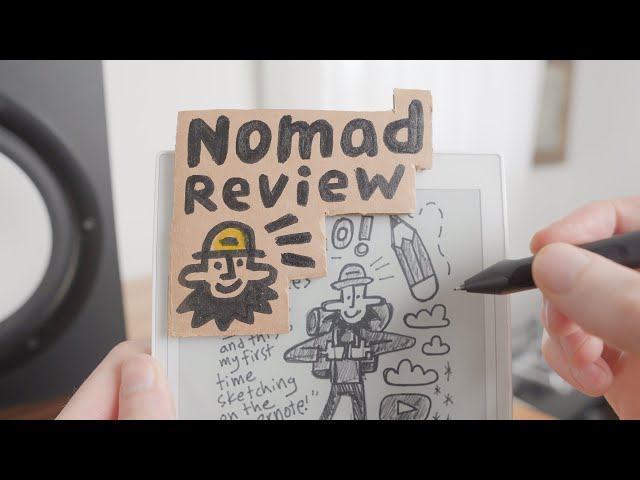 SUPERNOTE NOMAD / the best e ink minimalist tablet