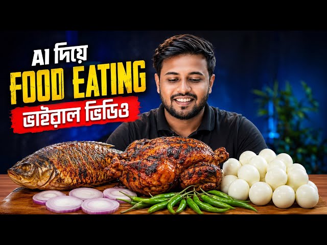 How to Create Viral Ai Eating Videos for Free | Ai Eating Reels Editing