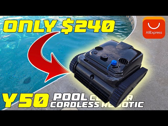 Testing the Aliexpress Y50: Is This Robotic Pool Cleaner a Hidden Gem?