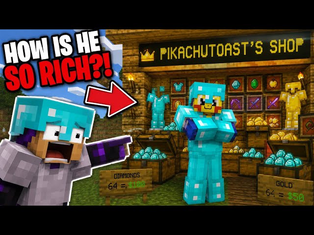 I Begged the Richest Man in My Minecraft SMP for Money… His Answer Changed Everything