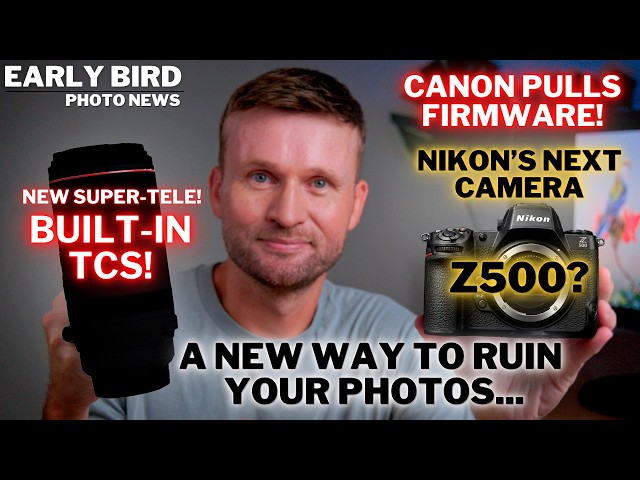 Is Canon FINALLY Doing it? | The Firmware BUG Strikes AGAIN! | Nikon's D500 Successor?