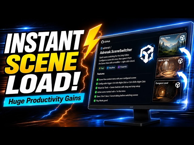 Scene-Switcher | Quick scene switching in Unity Editor