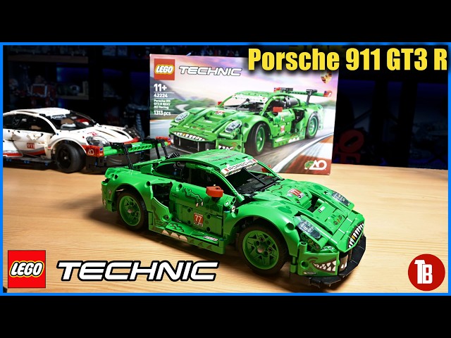 Review del nuevo Porsche 911 GT3 R de LEGO Technic