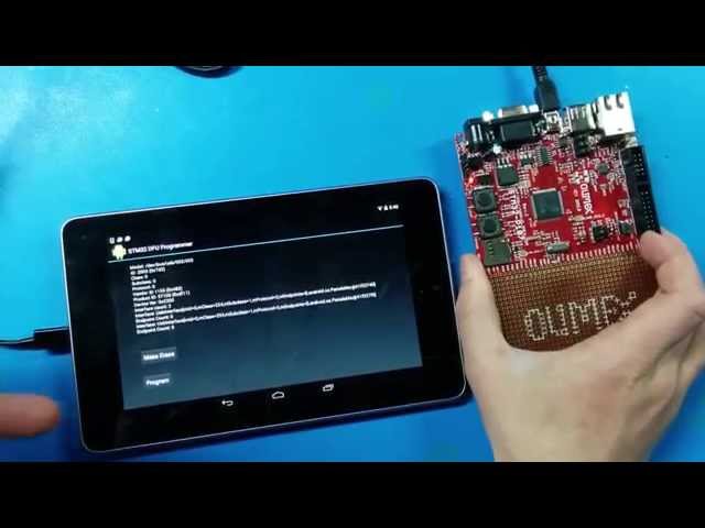 Open Source Project: Android STM32 DFU Programmer