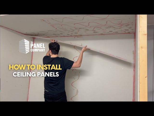 How to Install Ceiling Panels | The Panel Company