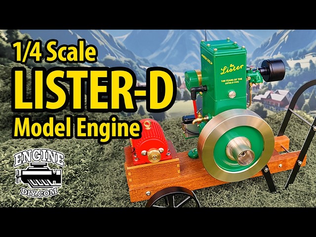 The Best Lister D Model Engine from OKMO-Retrol - This engine is exquisite - but I might be biased!