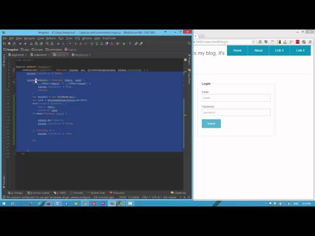 3. User Authentication with AngularFire 0.8