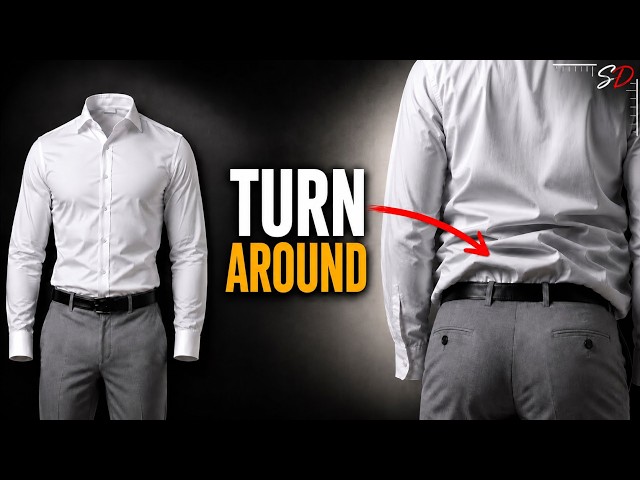 Your Dress Shirt Looks GREAT in Front, Let's FIX The Back