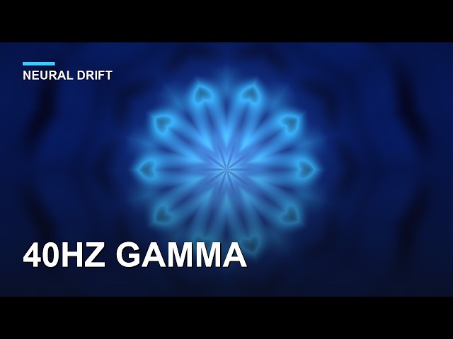 40Hz Gamma Wave Sound - Focus & Memory (MIT Research-Backed, 1 Hour)