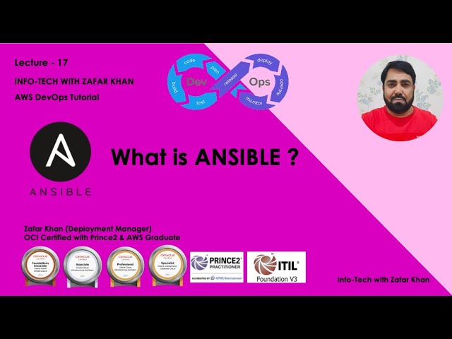 Ansible Overview The most powerful configuration management tool | Info-Tech with Zafar Khan
