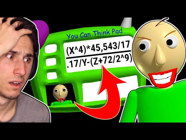 Baldi Learned ADVANCED MATH! | Baldi's Basics