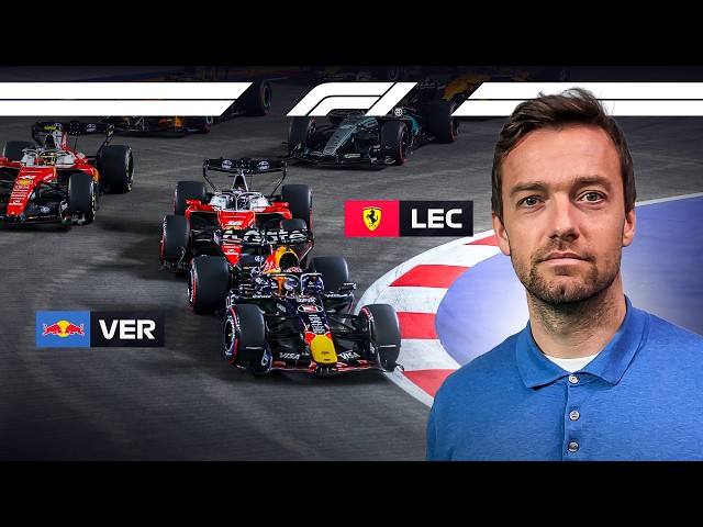 A Closer Look At The Race Start & Strategies In Singapore | F1 TV Palmer's Analysis